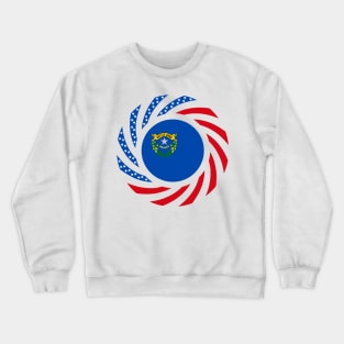 Nevadan Murican Patriot Flag Series Crewneck Sweatshirt